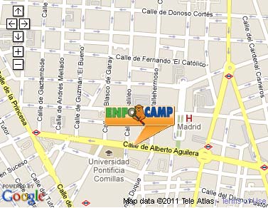 Mapa oficiona Enfocamp